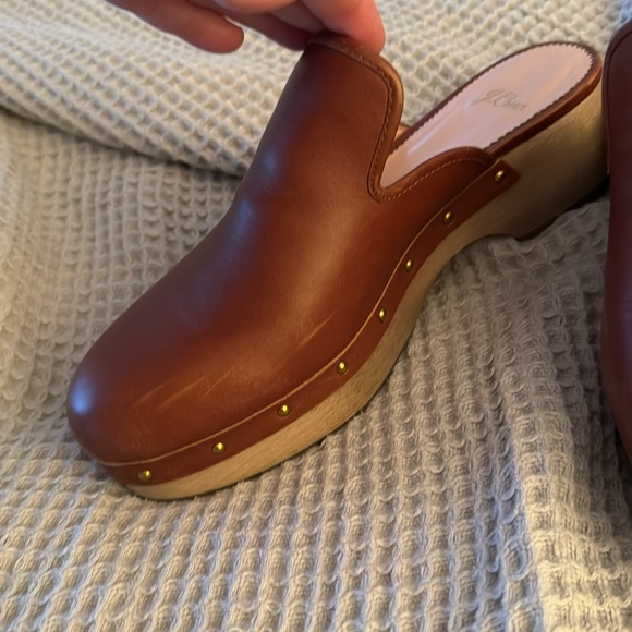 JCrew Leather Clogs - Picture 6 of 7